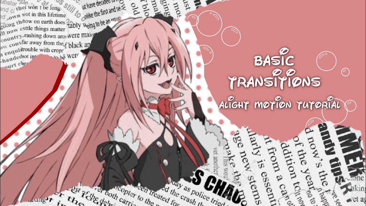 alight motion tutorial — basic transitions - YouTube