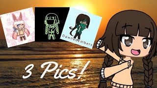 How To Make 3 Different Gacha Profile Pictures || DawnedEmbers