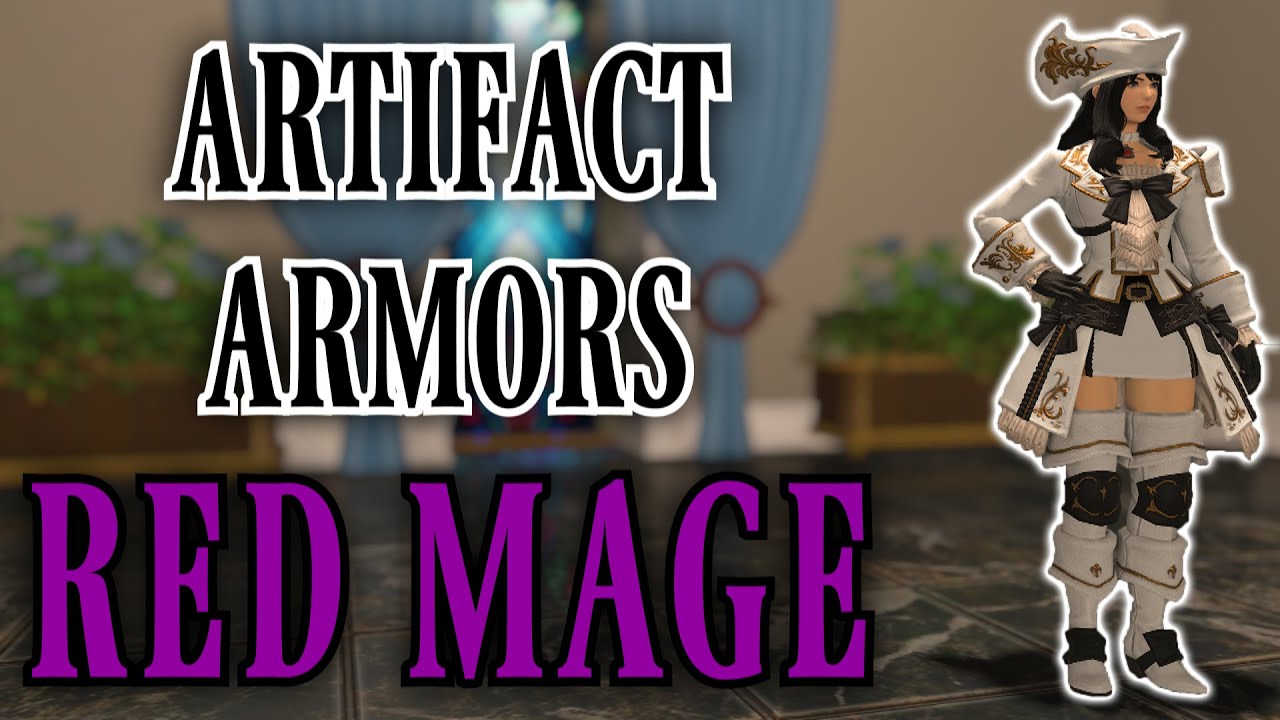 Red Mage Artifact Armors ARR to SHB (FFXIV) YouTube