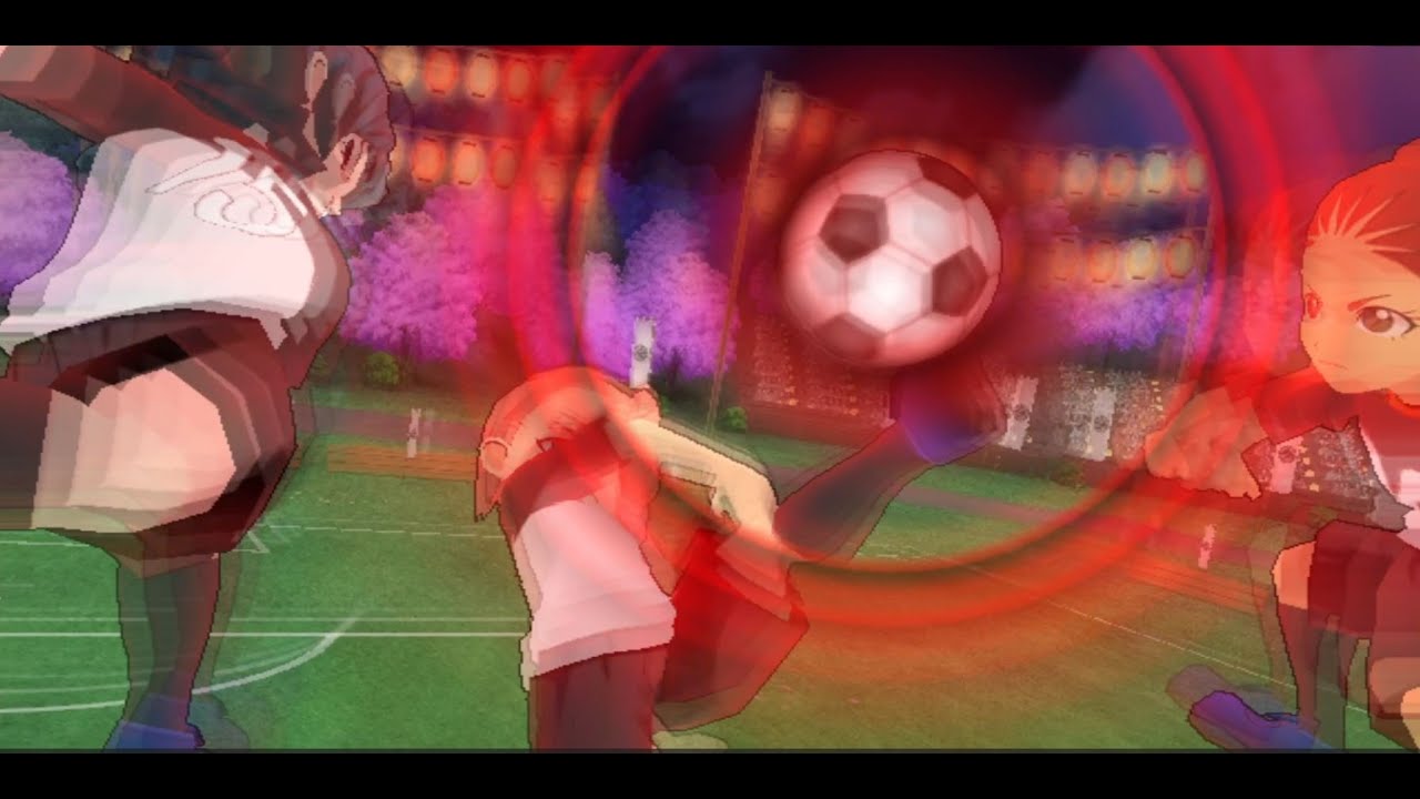 Inazuma Eleven GO Strikers 2013 girls team vs Saikyo Eleven