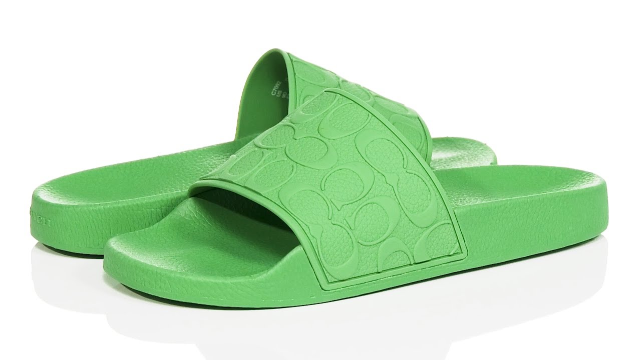coach slides green