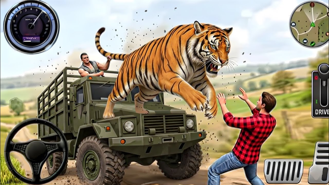 Animal Cargo Truck Driving Game 3D - Animal Transport Cargo Truck 2026 - Android Gameplay