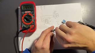 Digital potentiometer without microcontroller, using x9c104