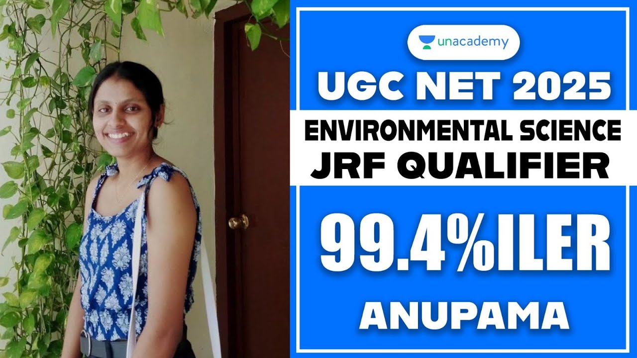 EVS 99.4%iler - Anupama | UGC NET Jan 2025 EVS JRF Qualifier | UGC NET 2025 EVS Toppers Interview