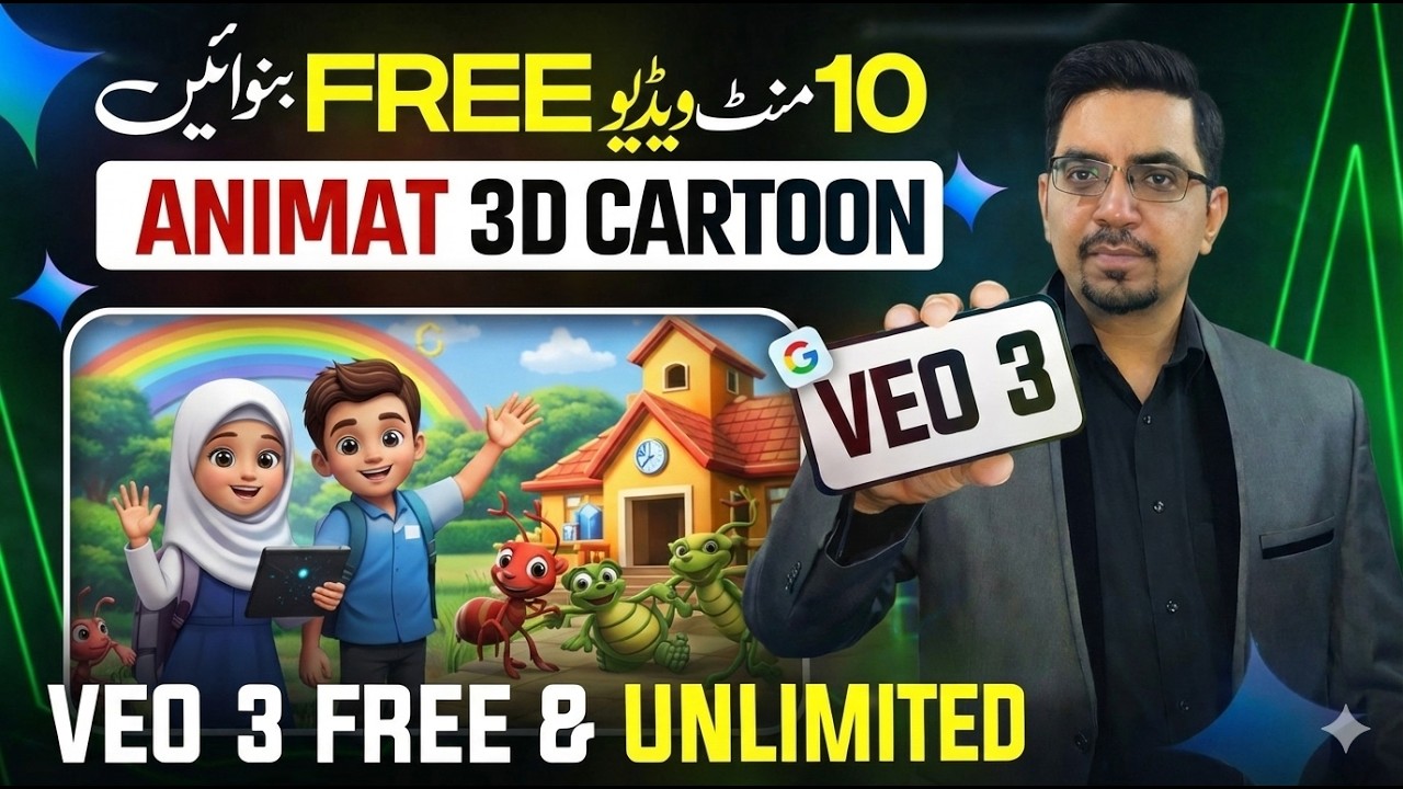 Free Unlimited Text To Video 2026 | 100% Free AI Video (Gemini Veo 3) | Imran Arif Tech
