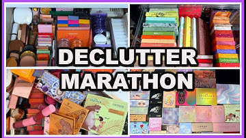 *MASSIVE* Makeup Collection Declutter Marathon Part 2 | 🎃 # 23