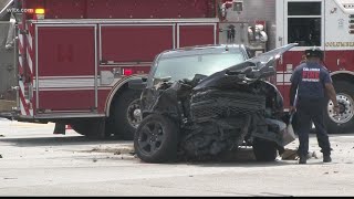 Chase and crash on Two Notch road