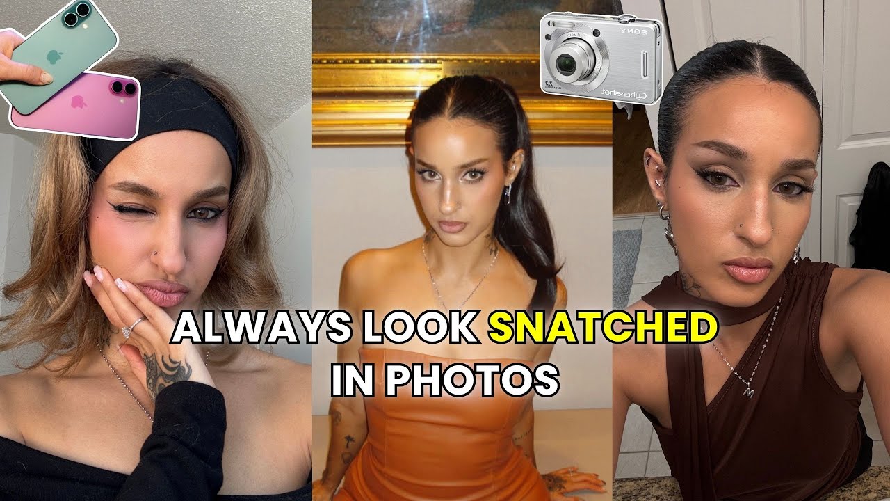 How to Always Look Good in Photos | Selfie & Posing Tricks That WORK