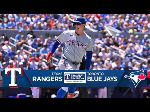 Rangers vs Blue Jays Game Recap 6/28/2026 | Rangers Sports Network