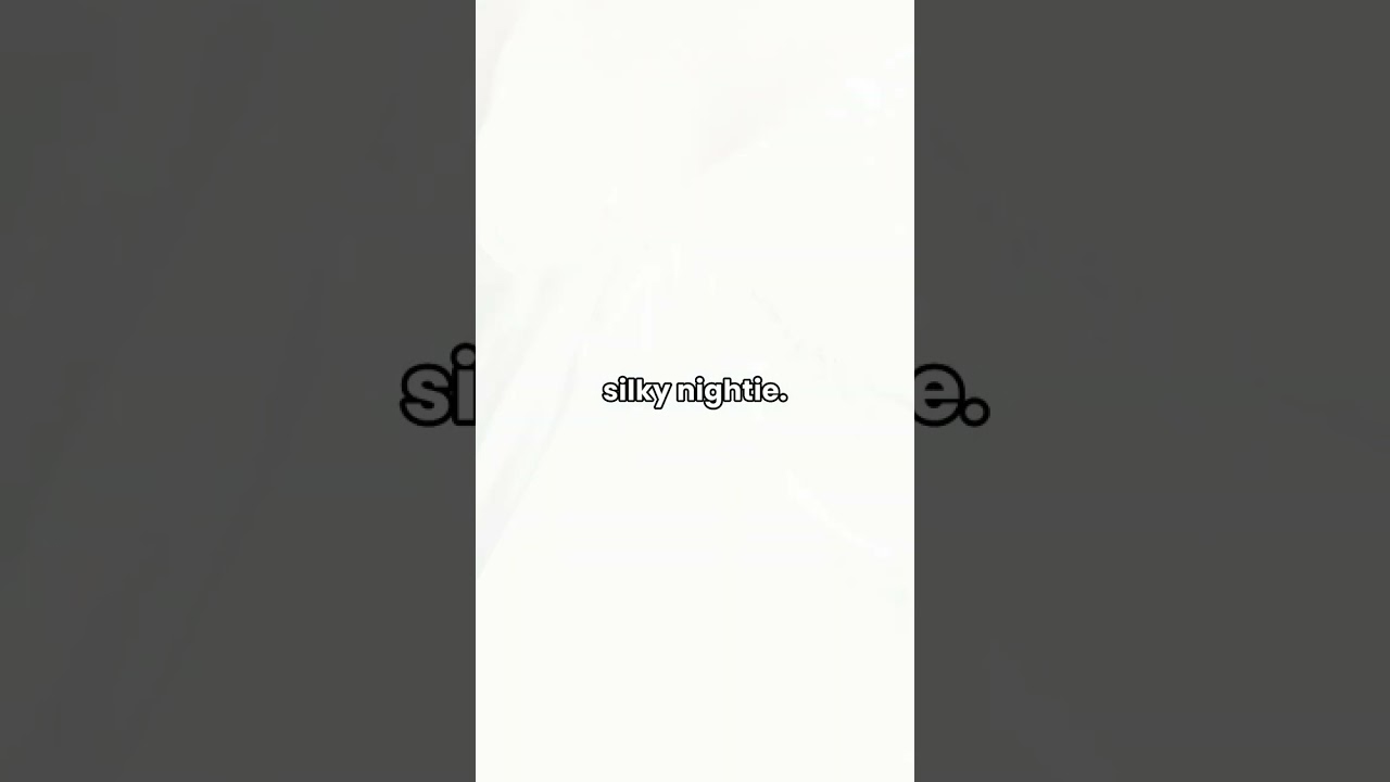 Lingerie items every trans woman or crossdresser should own - Part 6: Slinky nightgown #mtf #trans