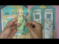 How to make DIY Paper Colorful Doll School | Craft