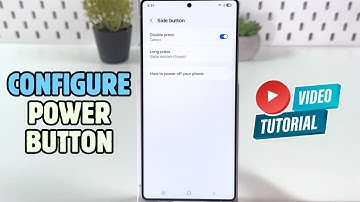 Samsung Galaxy S25 Ultra Guide - Setting Up the Power Button for Google Assistant, Bixby, or Gemini