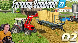 DÉJA UN NOUVEAU TRACTEUR ! Farming Simulator 22 | Carrière Suivie #2