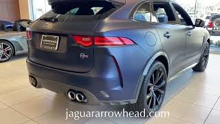 Feature Friday at Jaguar Arrowhead | Certified Pre-owned 2020 Jaguar F-PACE SVR | 4.22.2022 Certified Jaguar F Pace