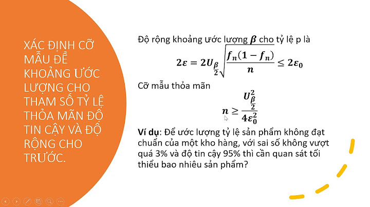 Bài tập ước lượng tỉ lệ có lời giải năm 2024