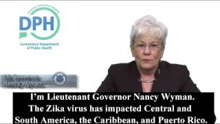 Play video: DPH Zika Awareness - LT. Governor Nancy Wyman