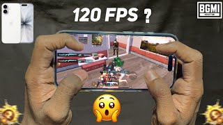 IPHONE 17 HANDCAM 🔥/ New 4.4 Update Livik Gameplay 🤘/Smooth+120fps BGMI TEST GAMEPLAY