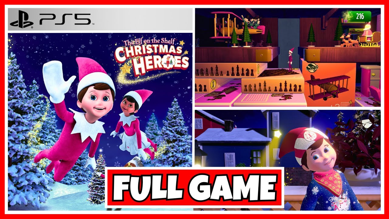 The Elf on the Shelf: Christmas Heroes - FULL GAME - PS5 - (No ...