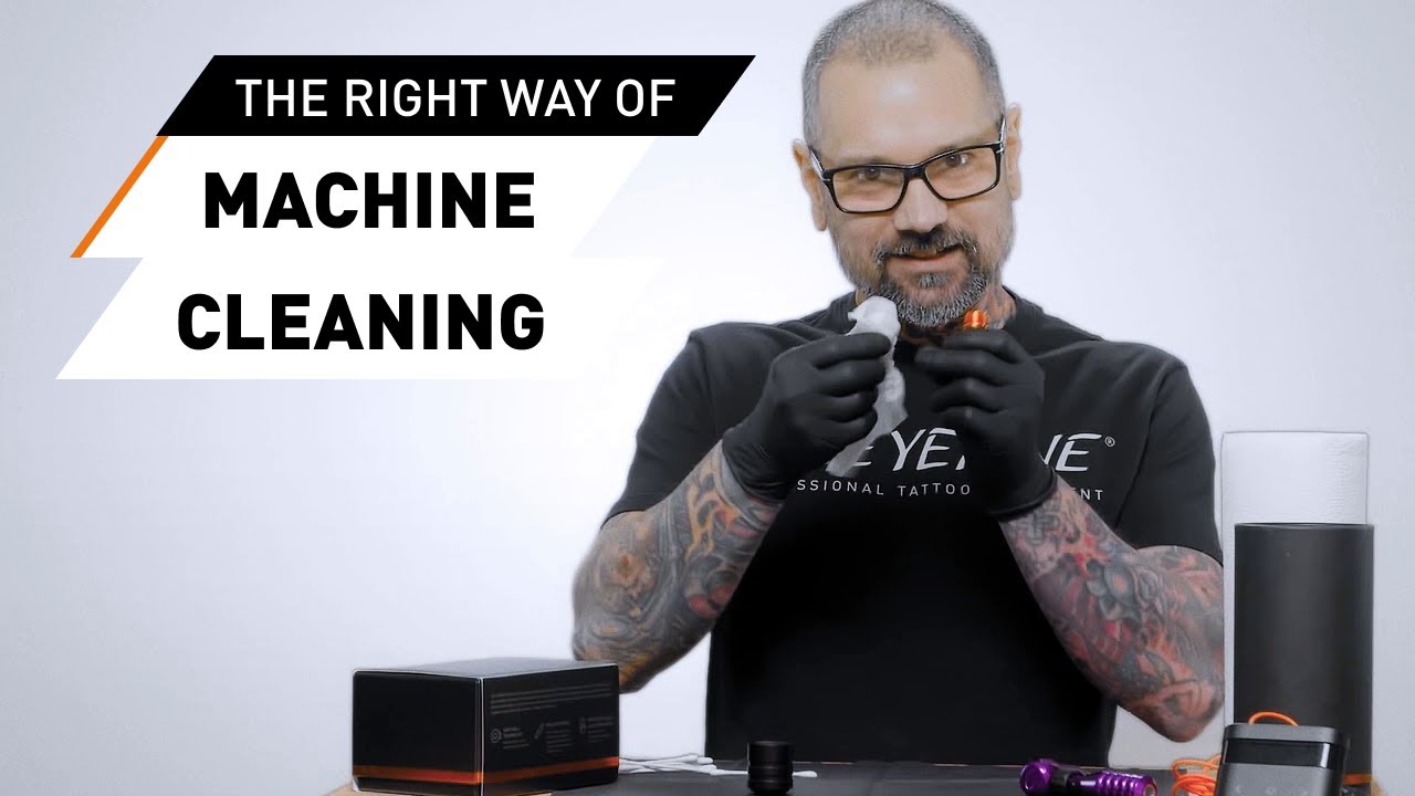 How To Clean Your Tattoo Machine | Cheyenne Repair Service #04