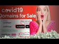 SHOCKING Prices of COVID-19 Domains! | covid19.com Sold for $204,982.36 😱 | SKSR Tech #covide