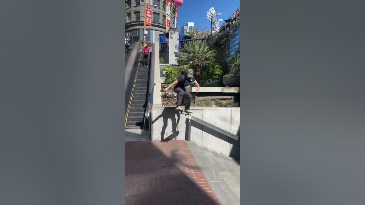 Bean plant at Powell fun skateboarding skateboardtrick 