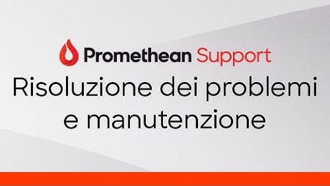 Dove trovare i log delle Screen Share sulla ActivPanel Elements Series