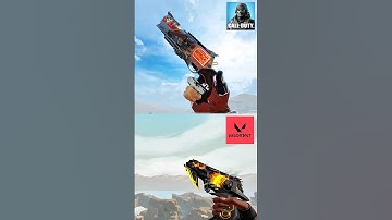 Paid Legendary Weapon in CODM vs Valorant 💀