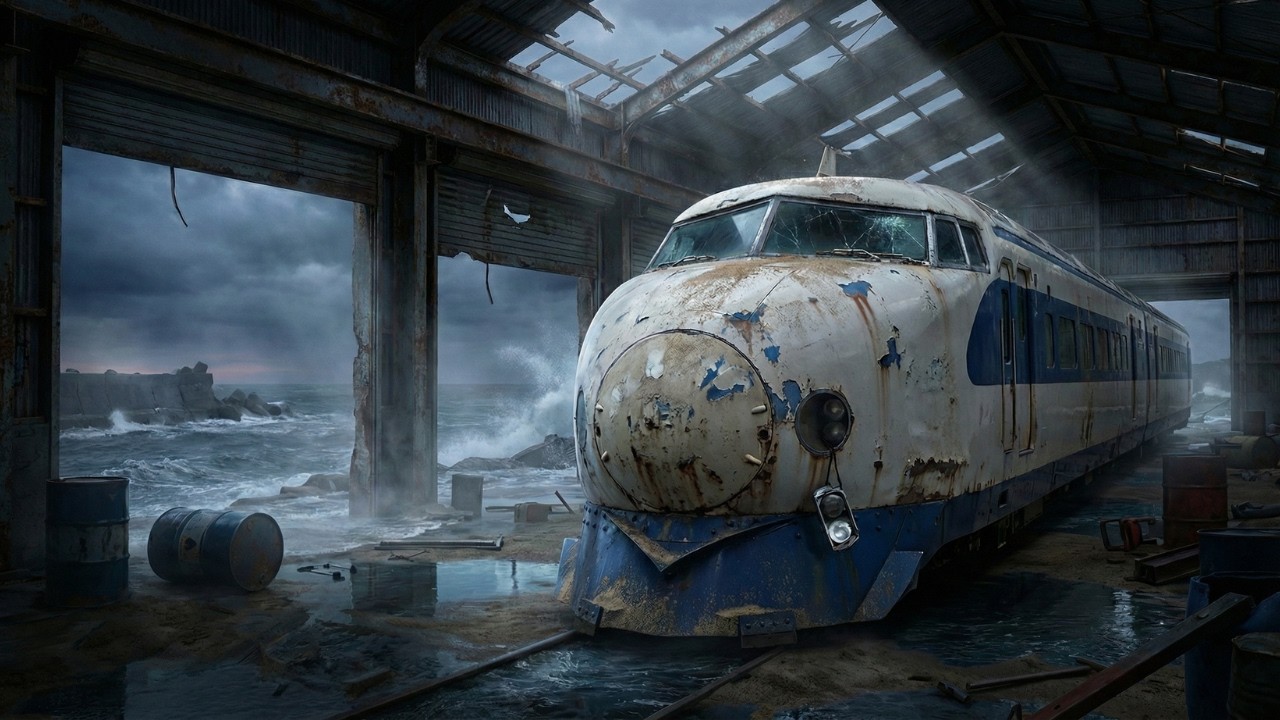 Shinkansen Aurora: The Lost Ocean-Bound Bullet Train Restoration