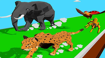 Animal Transform Race - Gameplay Walkthrough Max  Levels (Android, iOS) Part -1