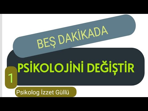 Beş Dakikada Psikolojini Değiştir (1)