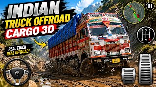 Indian Truck Offroad Cargo 3D 🚛 | Crazy Mountain Offroad Truck Driving Gameplay screenshot 1