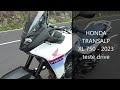 Honda Transalp XL 750 - 2023 teste drive