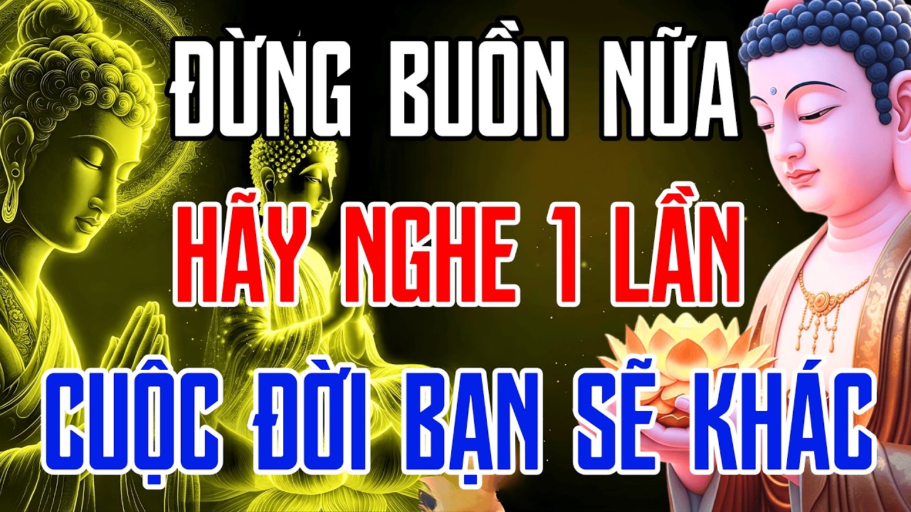 Lời Phật Dạy Nghe Mỗi Đêm Giúp Ngủ Ngon  Hết Lo Âu, Phiền Não Tự Tan Biến
