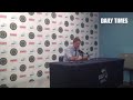 Union boss Jim Curtin on staying focused through the rain today.