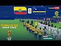 ECUADOR vs CURACAO - FIFA World Cup 2026 Group Stage | Full Match All Goals | Simulation PES