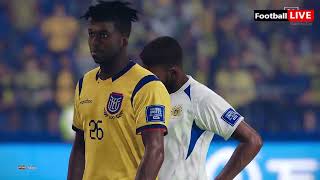 ECUADOR vs CURACAO - FIFA World Cup 2026 Group Stage | Full Match All Goals | Simulation PES