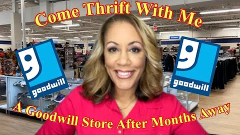 First Time Back to A Goodwill Store in MONTHS | Come Thrift With Me | Goodwill Try On  &  Haul