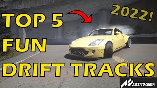 Top 5 FUN DRIFT Tracks for Assetto Corsa 2022! Top 5 FUN DRIFT Tracks for Assetto Corsa 2022!