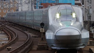 【大宮試運転復路】 E956形S13編成 ALFA-X 仙台駅到着シーン