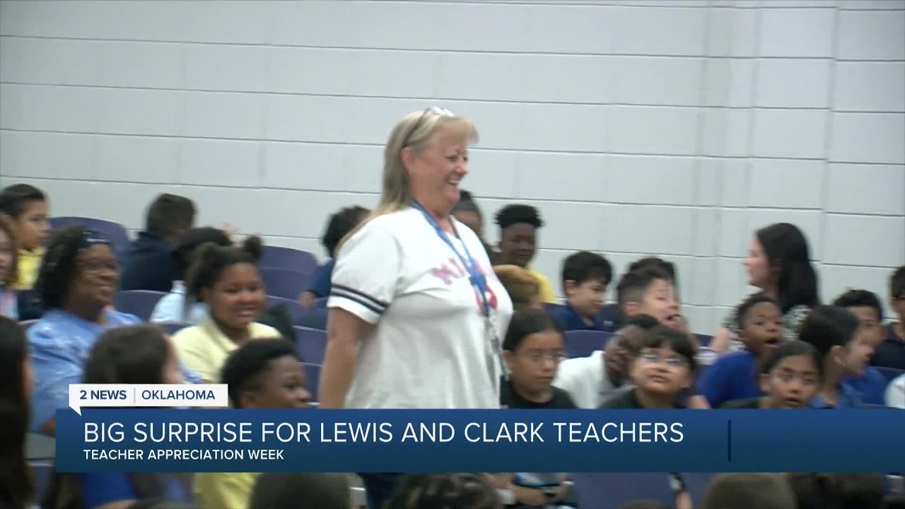 TEACHER APPRECIATION WEEK Lewis And Clark Elementary Students Show TEACHER APPRECIATION WEEK Lewis And Clark Elementary Students Show