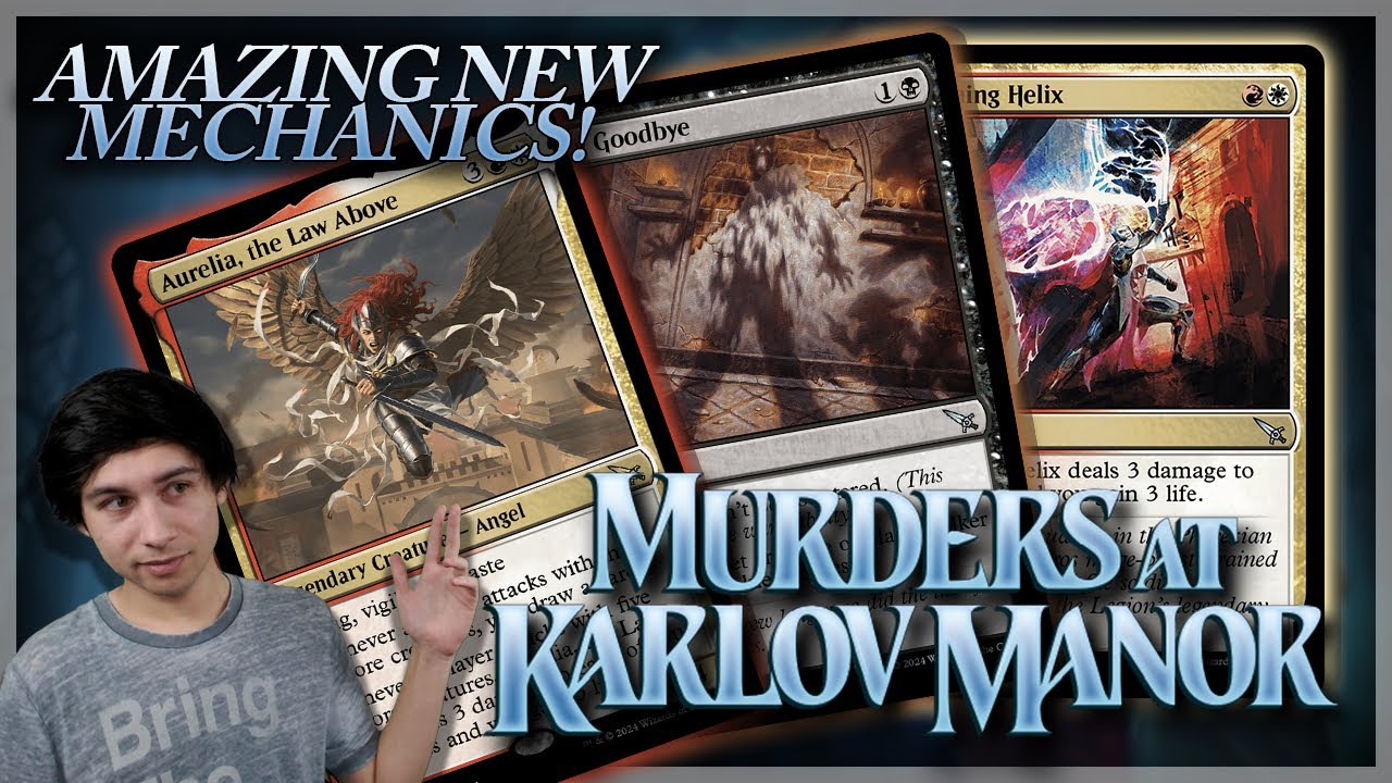 New Mechanics and New Cards! First Look at Murders at Karlov Manor (MTG Set  MKM) 