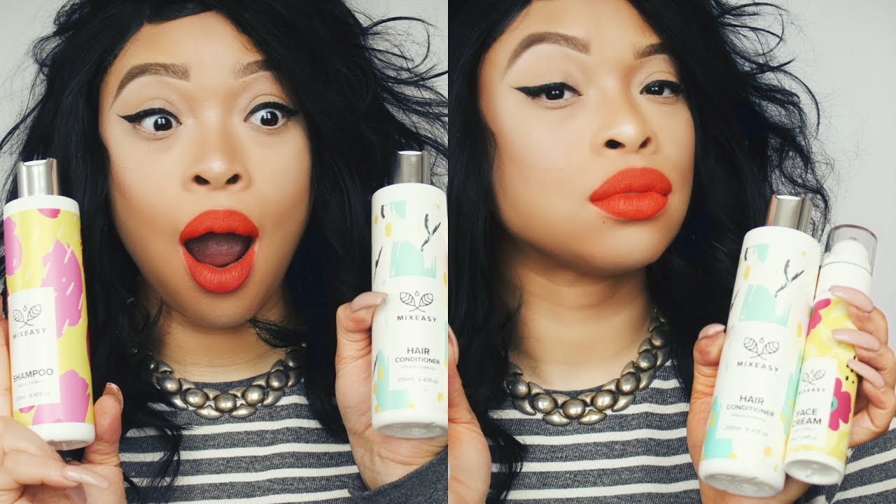 MIX EASY UNBOXING & FIRST IMPRESSION EZ DIY FACE CREAM