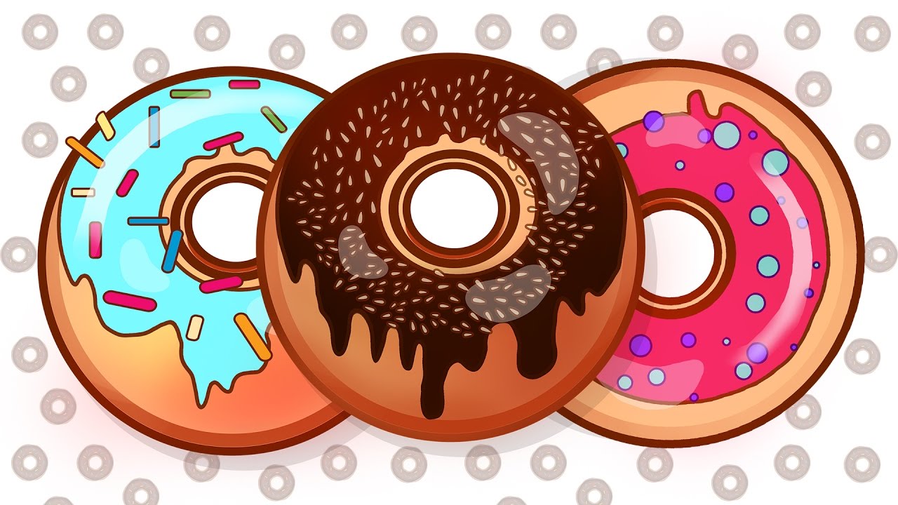 the donut song nursery rhymes for children and kids for kids