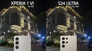 Sony Xperia 1 VI VS Samsung Galaxy S24 Ultra Camera Test Comparison