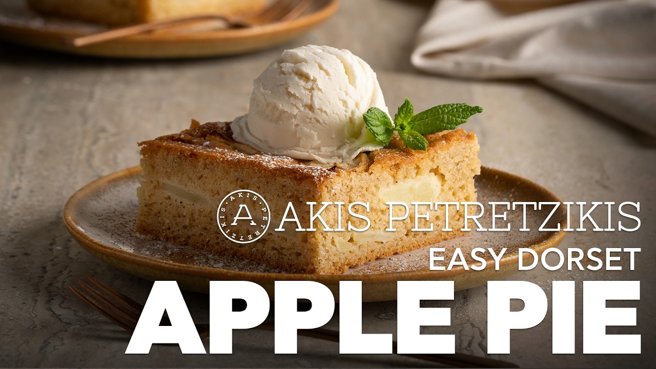 Easy Dorset apple pie | Akis Petretzikis - YouTube
