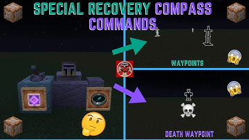 Command Block Tutorial #155: Special Recovery Compass Commands in Minecraft (1.19+)