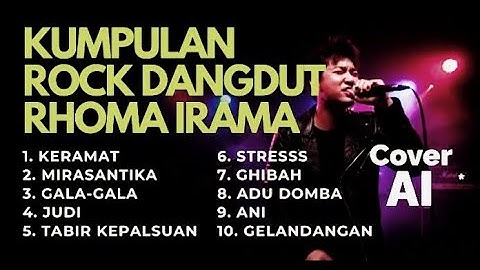 Kumpulan Rock Dangdut Rhoma Irama Cover Musik AI || Keramat, Mirasantika, Gala-gala #coverai 