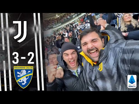 SANTO RUGANI! JUVENTUS 3-2 FROSINONE | REACTION DALLO STADIUM