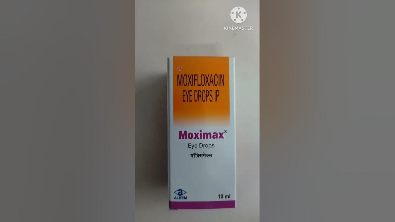 Moximax Eye drops. Moxifloxacin eye drops. Benifits side effects. YouTube