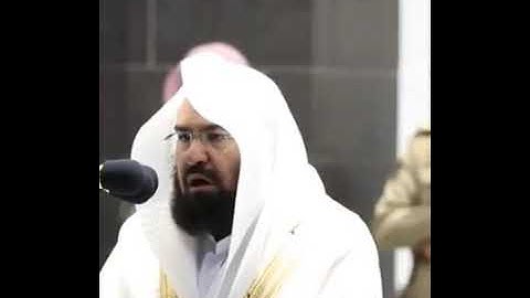 *رَبِّ اجْعَلْنِي مُقِيمَ الصَّلَاةِ وَمِن ذُرِّيَّتِي ۚ * تلاوة خاشعة حزينة لإمام الشيخ عبدالرحمن